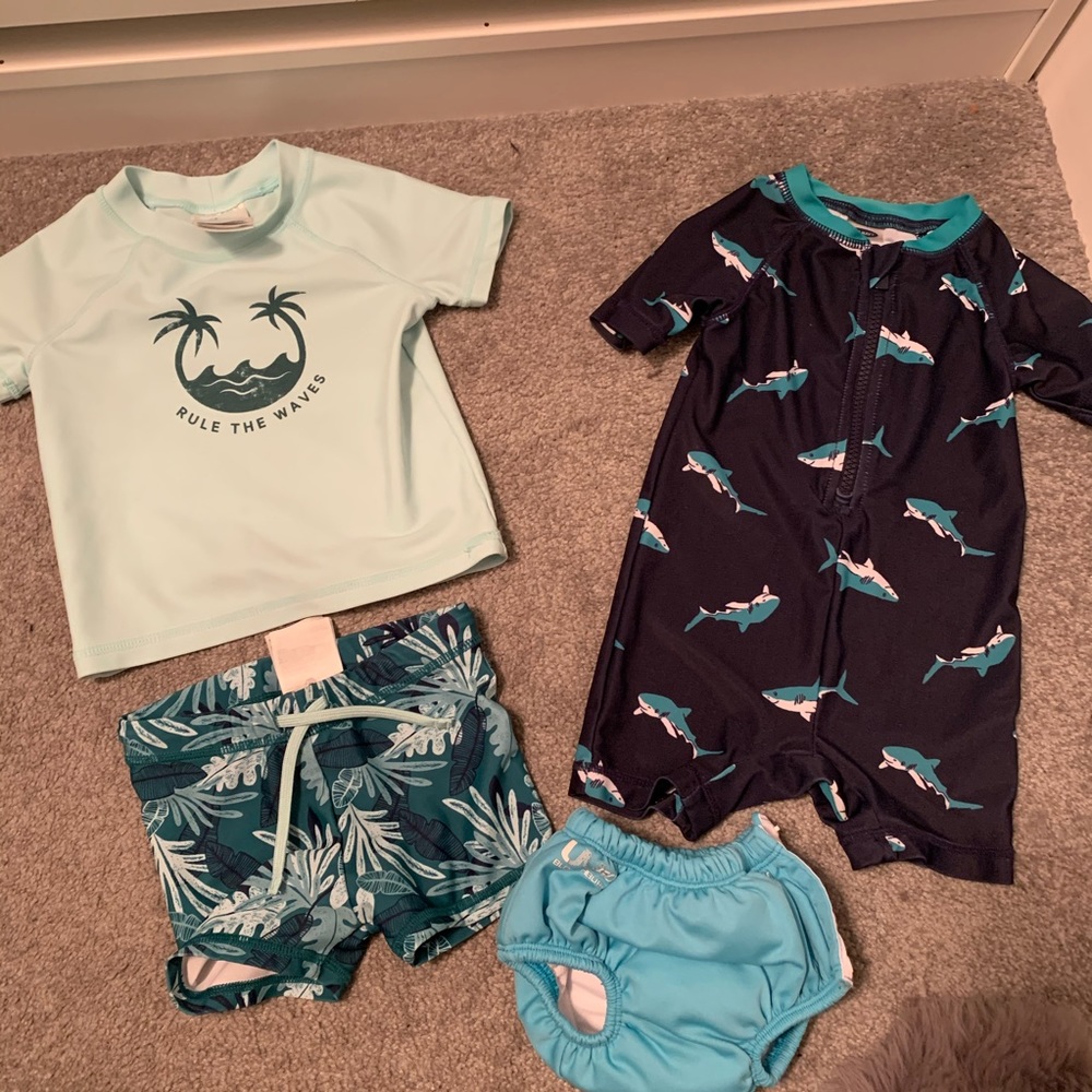 6-12 months baby swim wear